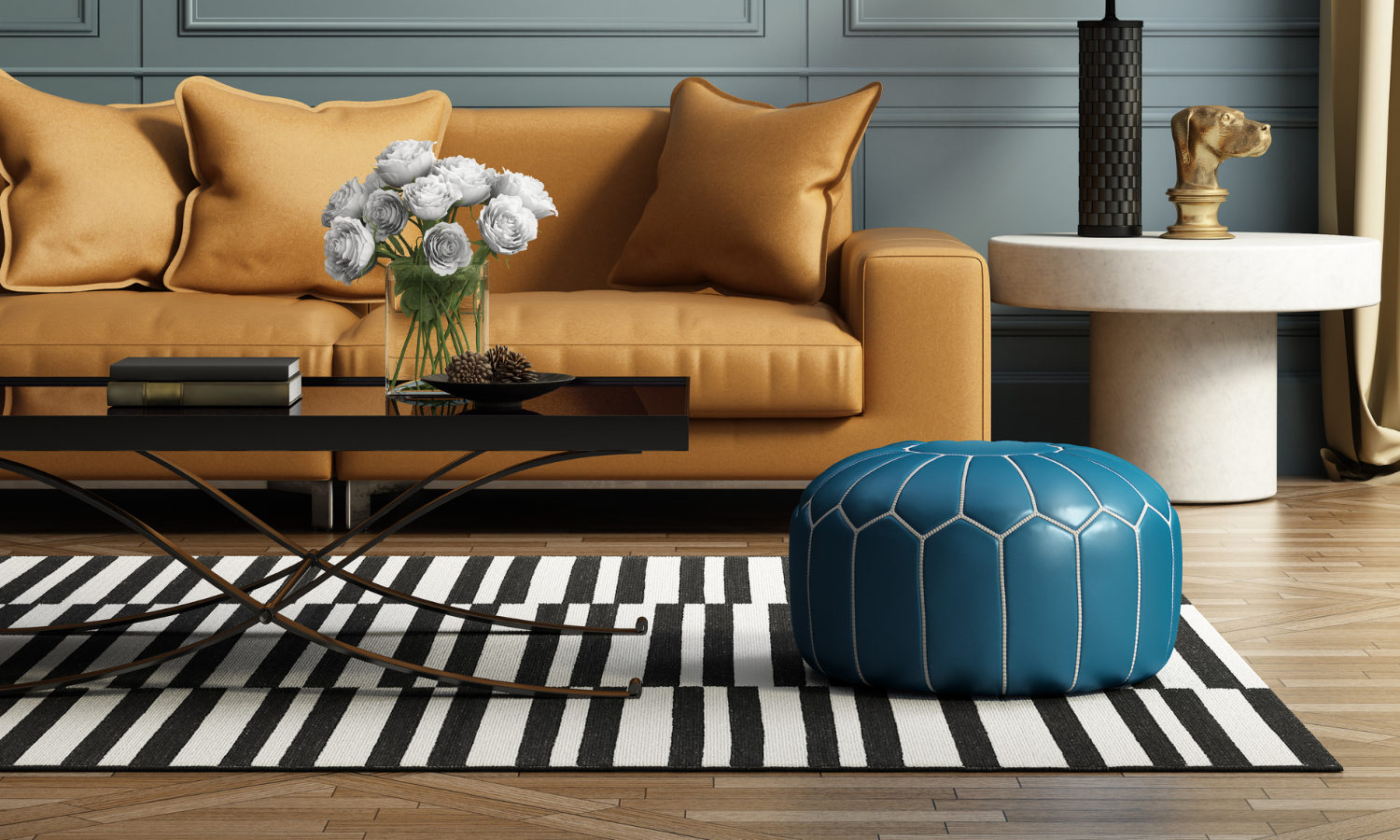Tips For Decorating The Living Room With Rugs